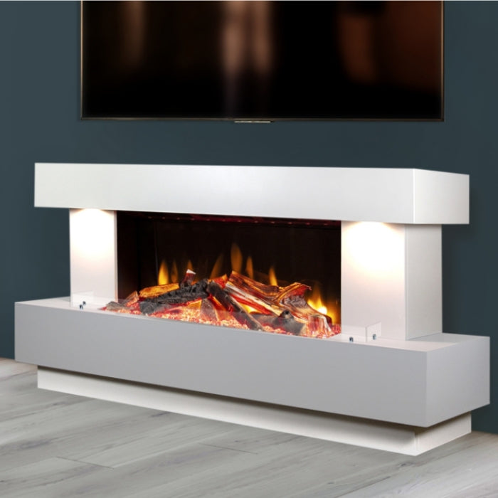 Celsi Skyfall Illumia 800 Electric Fireplace Suite