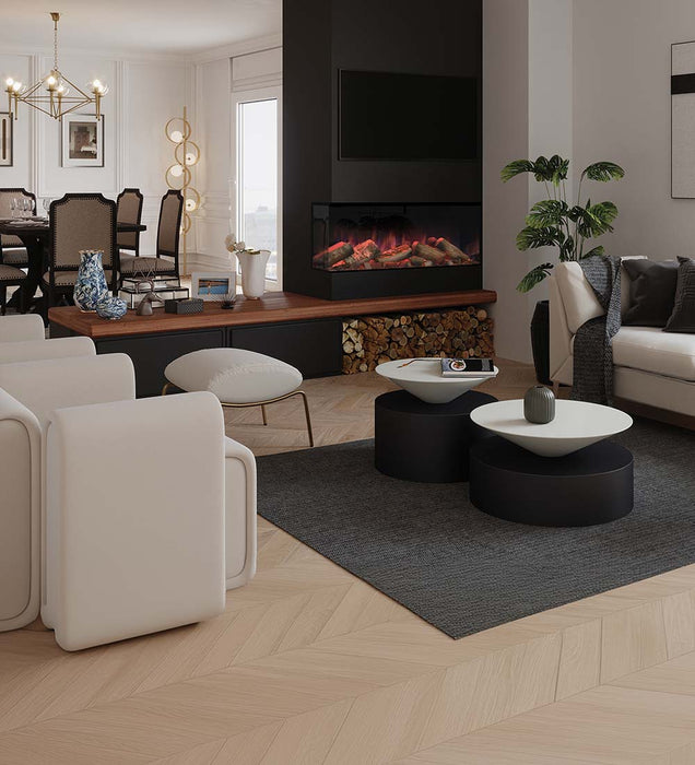 Evonic Halo 1250 XT Built-In Electric Fire