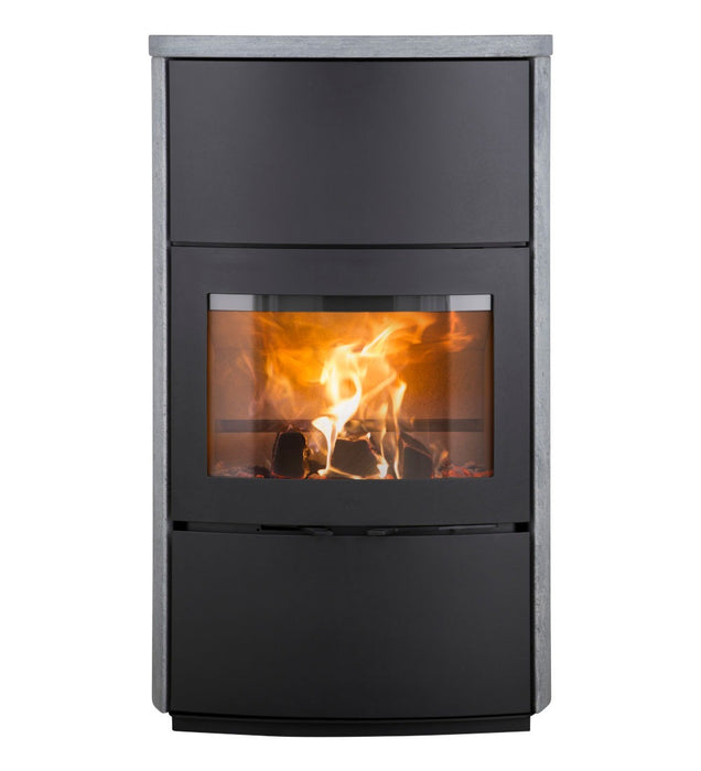 Heta Scanline 1000S 7.7kW Wood Burning Soapstone Stove