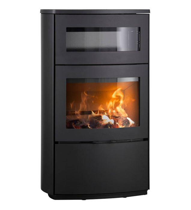 Heta Scanline 1000B 7.7kW Wood Burning Stove with Baking Oven