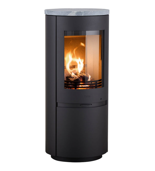 Heta Scanline 8 4.5kW Wood Burning / Multifuel Stove with Soapstone Top