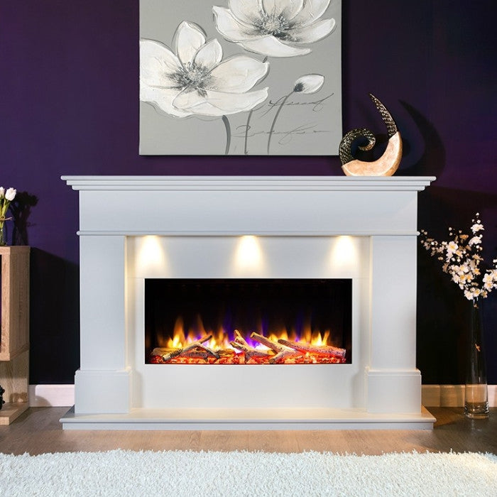 Celsi Ultiflame VR Adour Elite Illumia 33" Electric Fireplace Suite