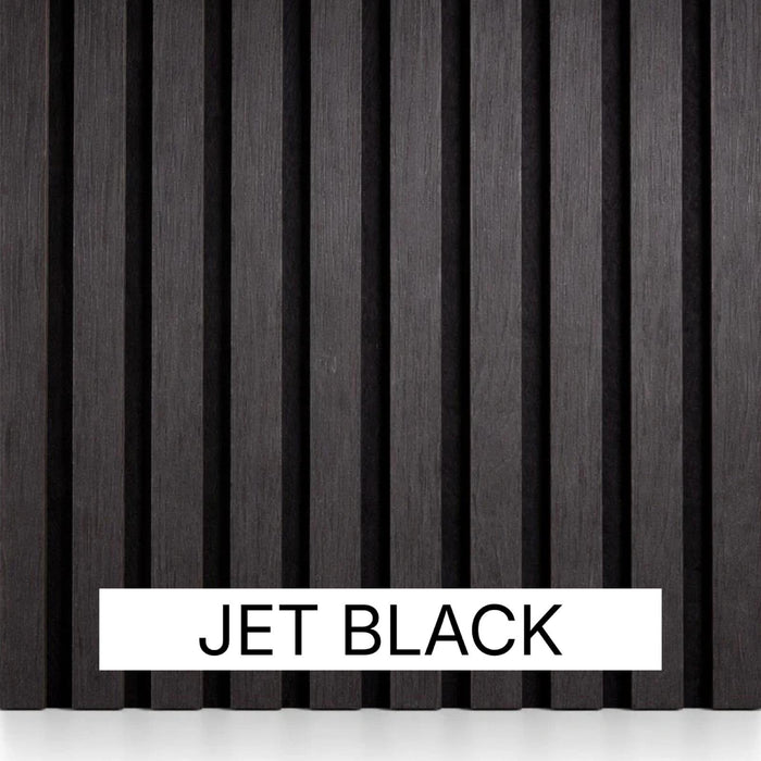 Acoustic slatted wall Panel - 2400mm x 600mm