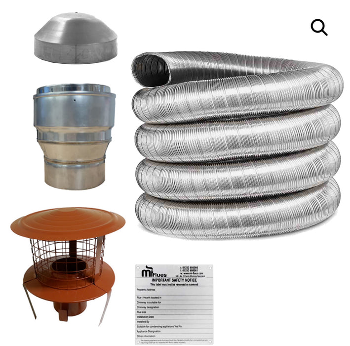 Eco stove & liner pack