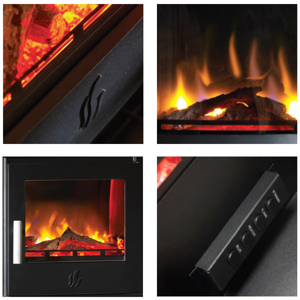 ACR Malvern-e 2kw Free Standing Electric Stove