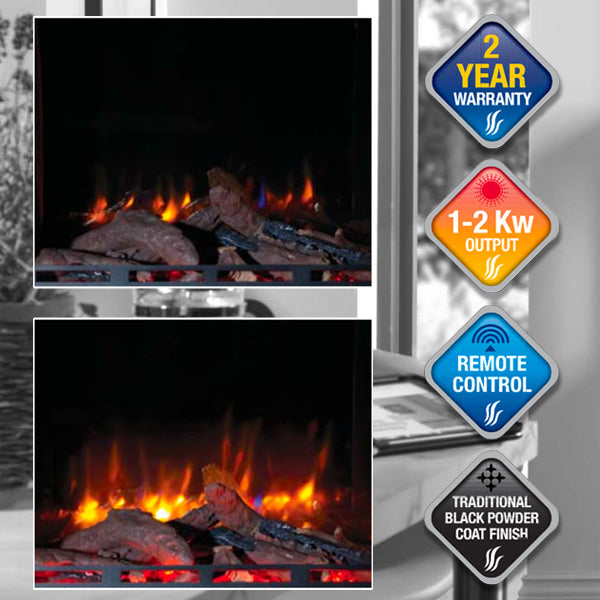 ACR NEO 3C 3 Sided Electric Stove With Log Storage