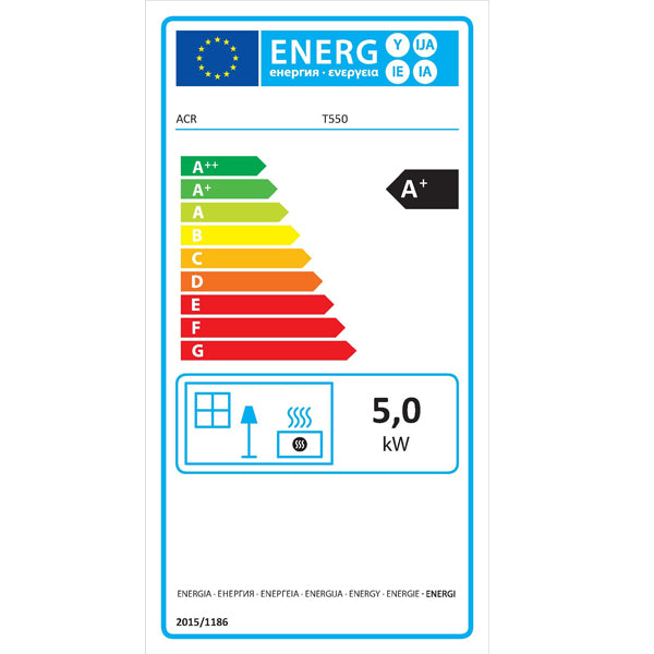ACR Tenbury T550 Eco Multi Fuel Fireplace