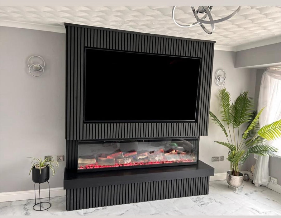 Blaze 72 Inch 3 Sided Panoramic HD Touchscreen Panel Slim line