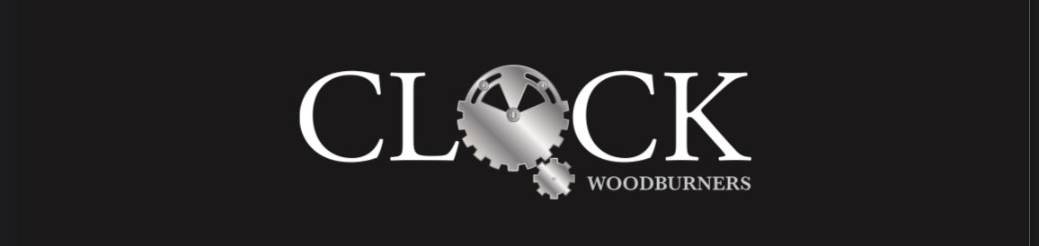 CLOCK brocksford wood burning stove only