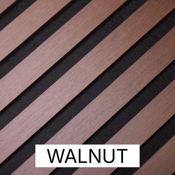 Acoustic slatted wall Panel - 2400mm x 600mm