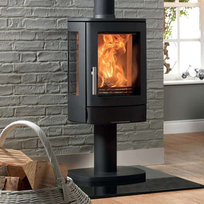 ACR Neo 3P Eco 5kw Pedestal Base Wood Burning Stove
