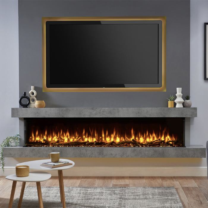 Charlton And Jenrick iRange i2000e Slimline Electric Fire