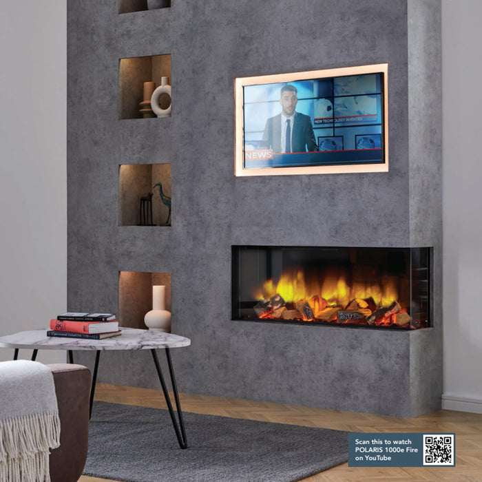Charlton And Jenrick Polaris 1000e Electric Fire