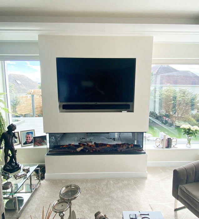 Evonic E-Series E1500 Hole in the Wall Electric Fire