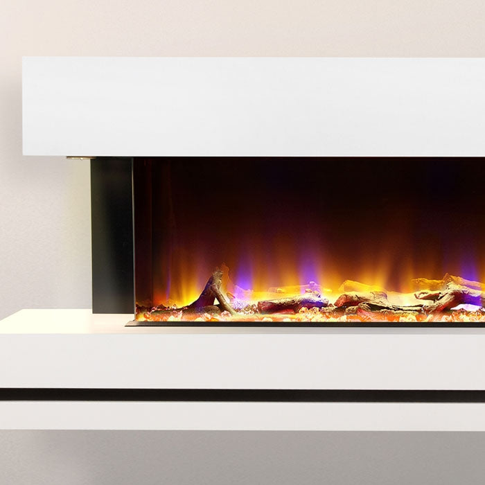 Celsi Electriflame VR Volare 1100 Wall Mounted Electric Fireplace Suite