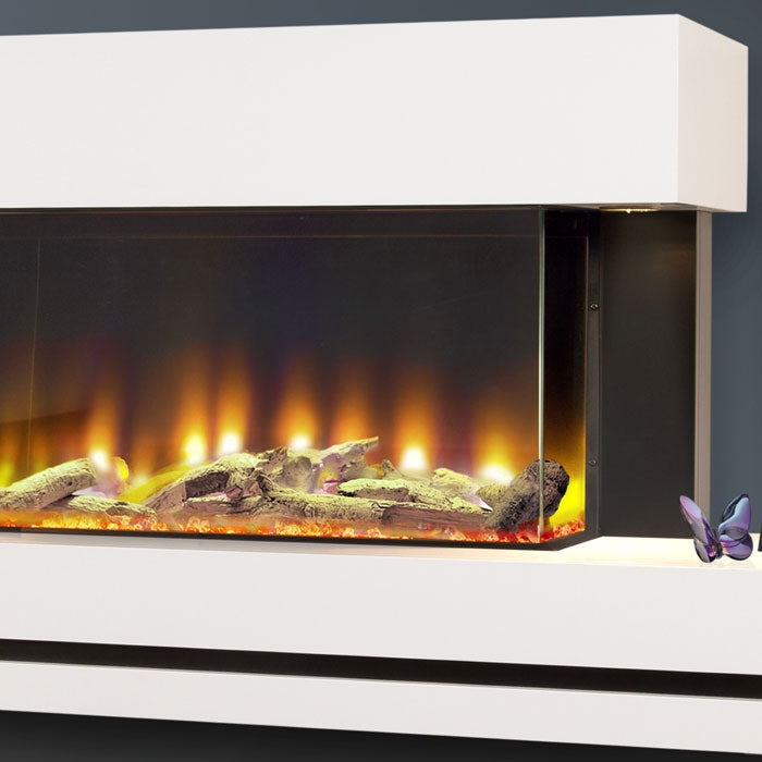 Celsi Electriflame VR Volare 750 Wall Mounted Electric Fireplace Suite