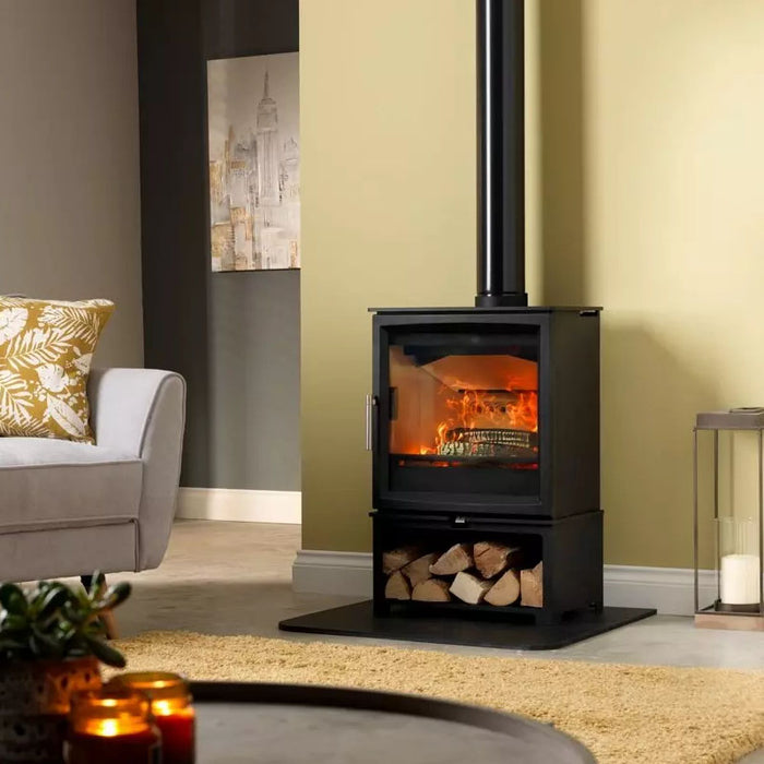 Fireline Woodtec 5kW Wide Deep Wood Burning Stove