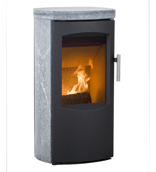 Heta Scanline 7B Complete Soapstone 4.5kW Wood Burning / Multifuel Stove