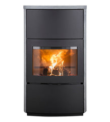 Heta Scanline 1000S 7.7kW Wood Burning Soapstone Stove