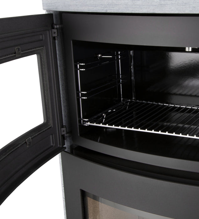 Heta Scanline 1000B 7.7kW Wood Burning Stove with Baking Oven