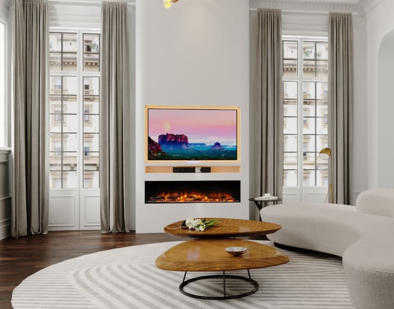 Charlton & Jenrick iRange i1500e Deep Electric Fire