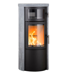 Heta Scanline 520B 6kW Soapstone Wood Stove with Baking Oven