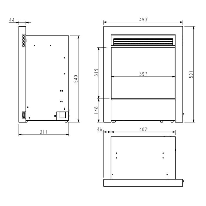 Celsi DLX Olympus Electric Fire