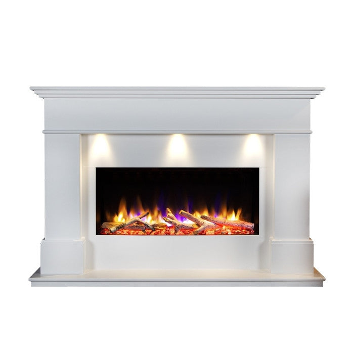 Celsi Ultiflame VR Adour Elite Illumia 33" Electric Fireplace Suite