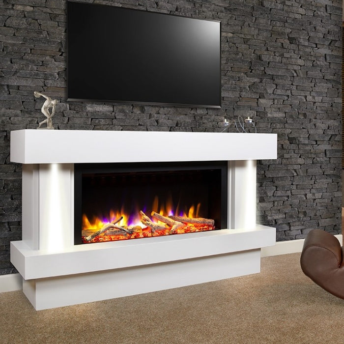 Celsi Ultiflame VR Orbital 800 Illumia Electric Fireplace Suite