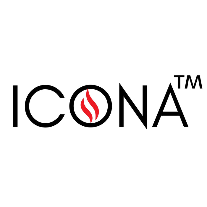 Icona™ 51" inch Panoramic High definition Electric Fire 3 Sided 1300mm App & Alexa Control option