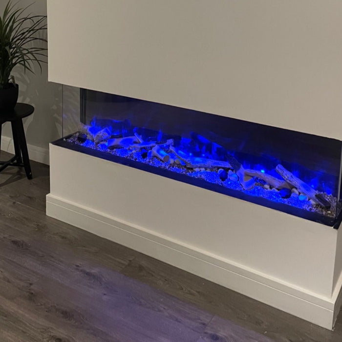 Icona™ 51" inch Panoramic High definition Electric Fire 3 Sided 1300mm App & Alexa Control option