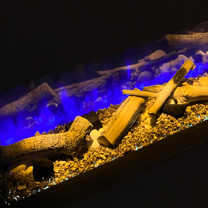 Icona™ 51" inch Panoramic High definition Electric Fire 3 Sided 1300mm App & Alexa Control option